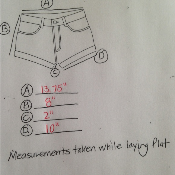 American Eagle Floral Jean Shorts Size 00 - Picture 3 of 6